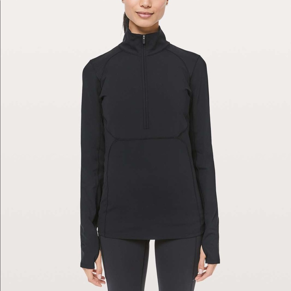Lululemon Best Base 1/2 Zip Long Sleeve Pullover Top